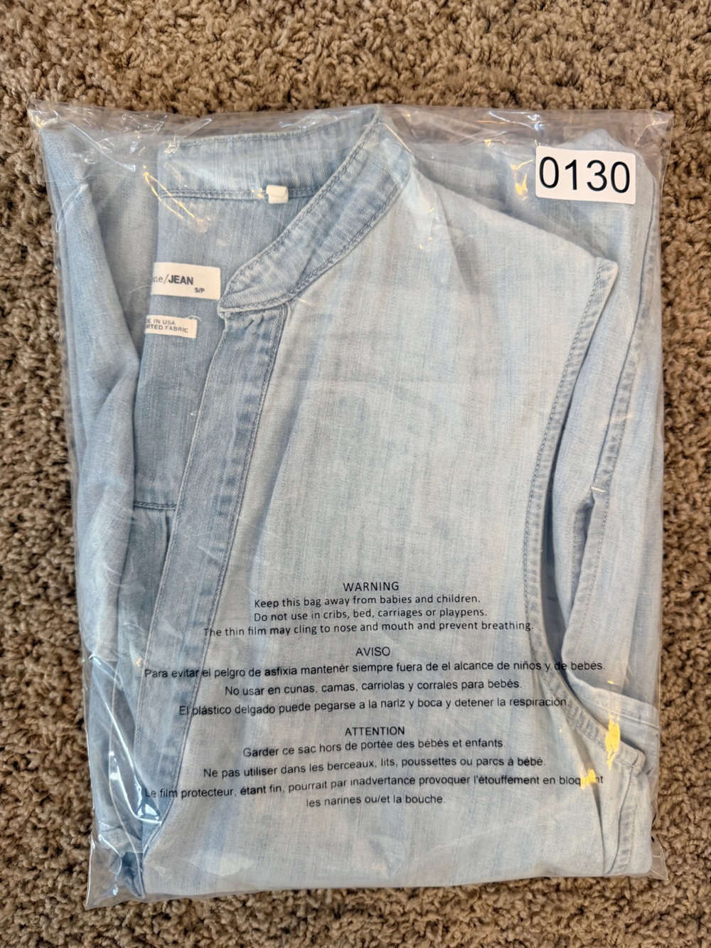 Rag & Bone Sleeveless Chambray Dress - Picture 6 of 7